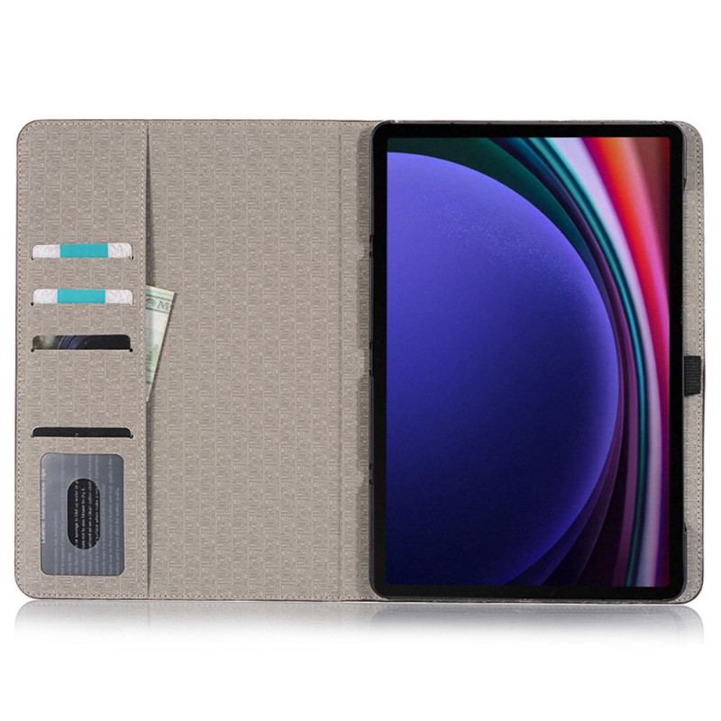 Etui Samsung Galaxy Tab S9 Krokodillestil