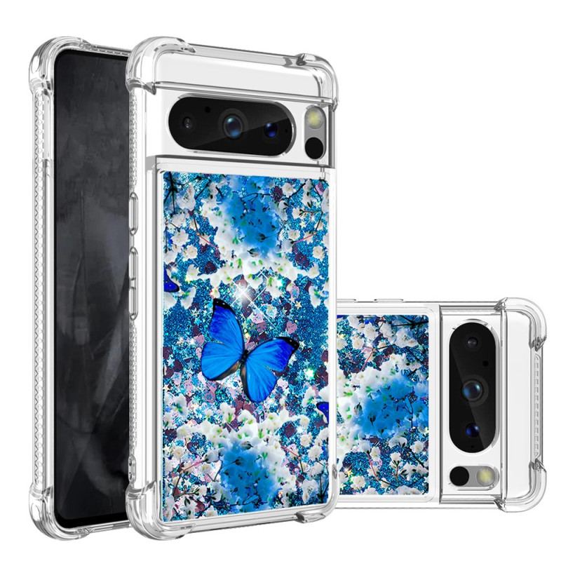 Cover Google Pixel 8 Pro Telefon Etui Sommerfugleglimmer