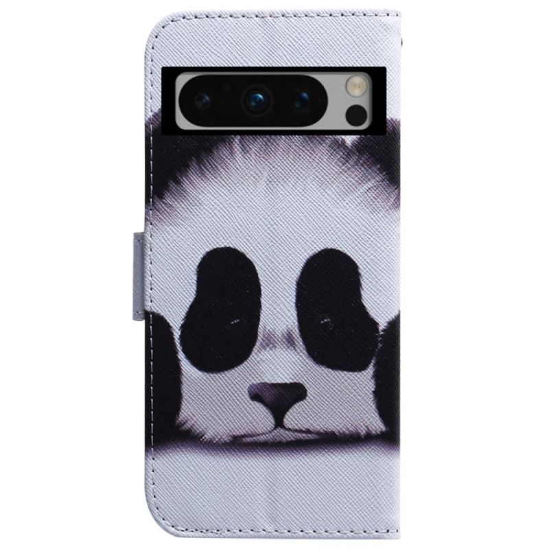 Flip Cover Google Pixel 8 Pro Panda Ansigt