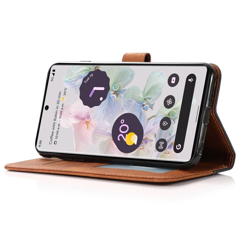 Flip Cover Google Pixel 8 Pro Tofarvet Rem