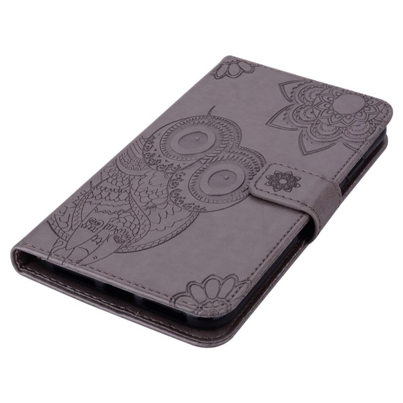 Flip Cover Til Google Pixel 8 Pro Ugle Mandala Og Snor