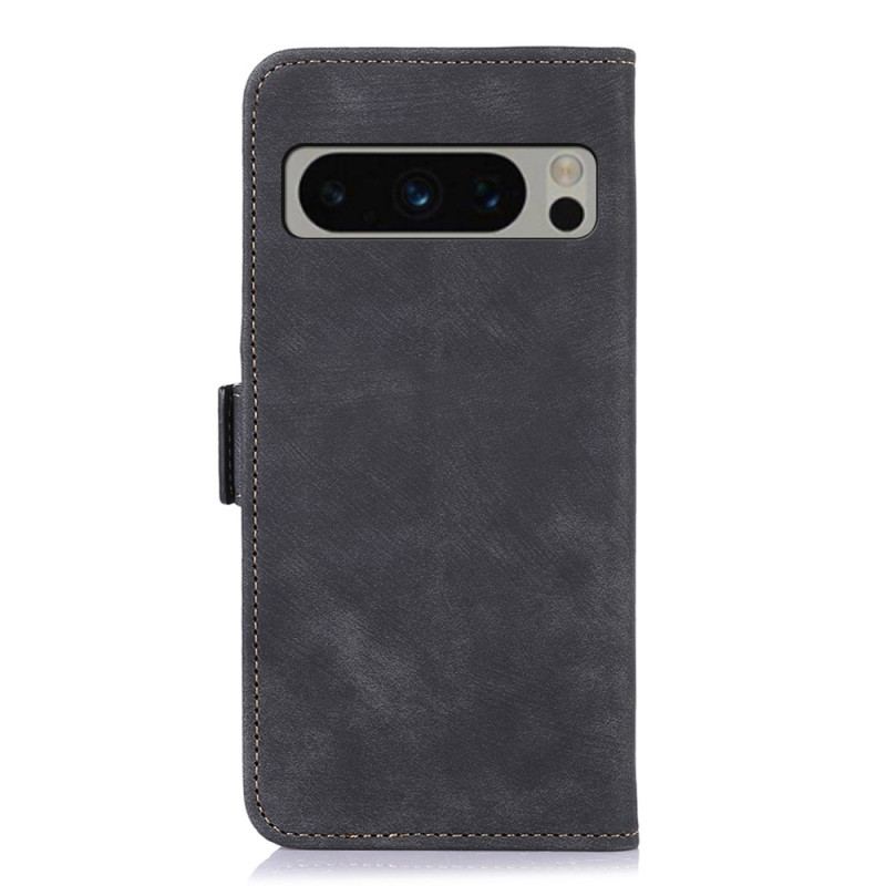 Læder Cover Google Pixel 8 Pro Telefon Etui Abeel Ruskind Stil