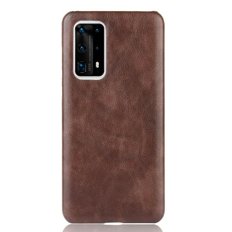 Cover Huawei P40 Pro Plus Litchi Performance Lædereffekt