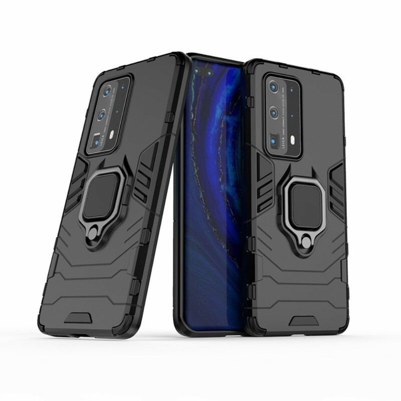 Cover Huawei P40 Pro Plus Ring Resistent