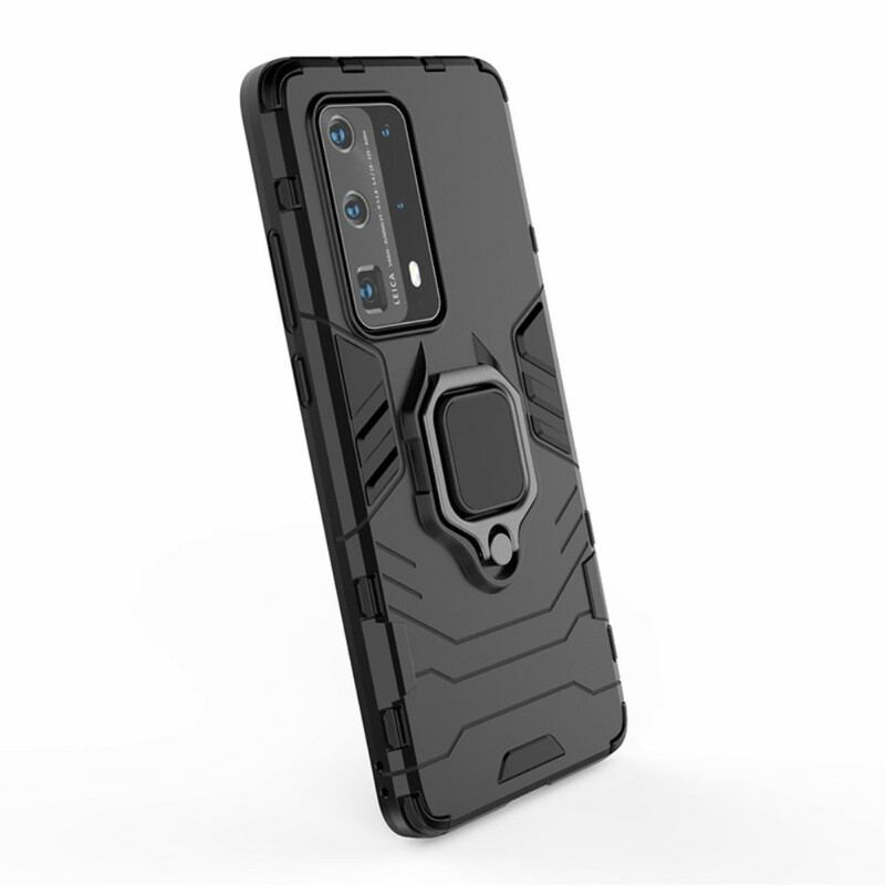 Cover Huawei P40 Pro Plus Ring Resistent