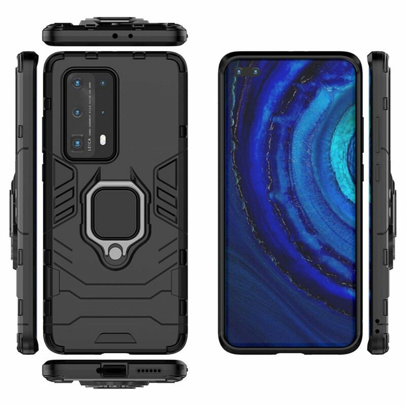 Cover Huawei P40 Pro Plus Ring Resistent