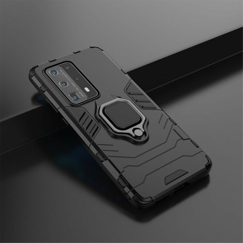 Cover Huawei P40 Pro Plus Ring Resistent