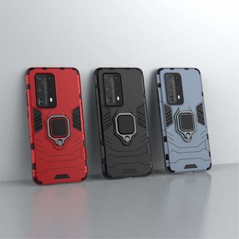 Cover Huawei P40 Pro Plus Ring Resistent