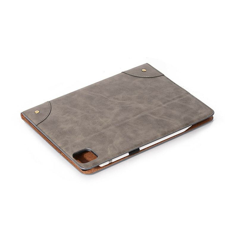 Etui iPad Pro 11" (2020) Imiteret Læder Elegant Stil