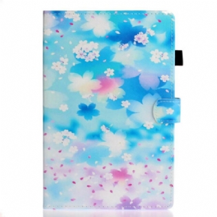 Flip Cover iPad Pro 11" (2020) Akvarel Blomster