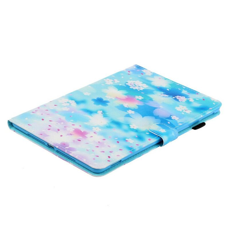 Flip Cover iPad Pro 11" (2020) Akvarel Blomster