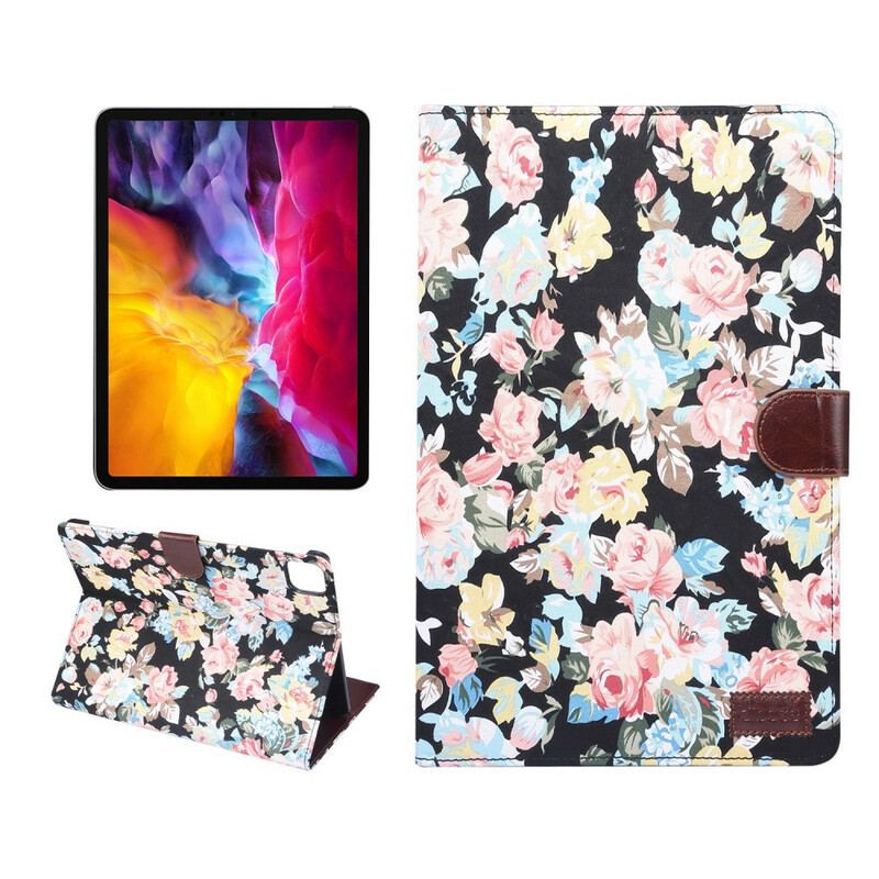 Flip Cover iPad Pro 11" (2020) Blomstermønster