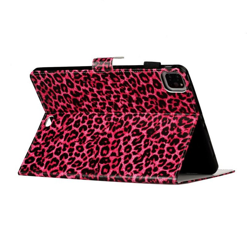 Flip Cover iPad Pro 11" (2020) Pink Leopard Mønster