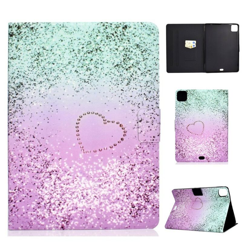 Flip Cover iPad Pro 11" (2020) Skinnende Pailletter