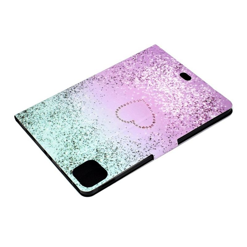 Flip Cover iPad Pro 11" (2020) Skinnende Pailletter