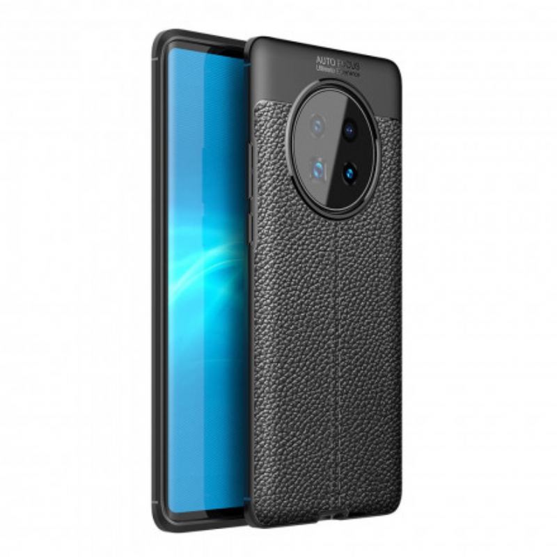 Cover Huawei Mate 40 Pro Lædereffekt Litchi Dobbelt Linje