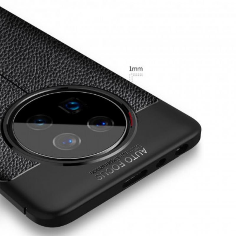 Cover Huawei Mate 40 Pro Lædereffekt Litchi Dobbelt Linje