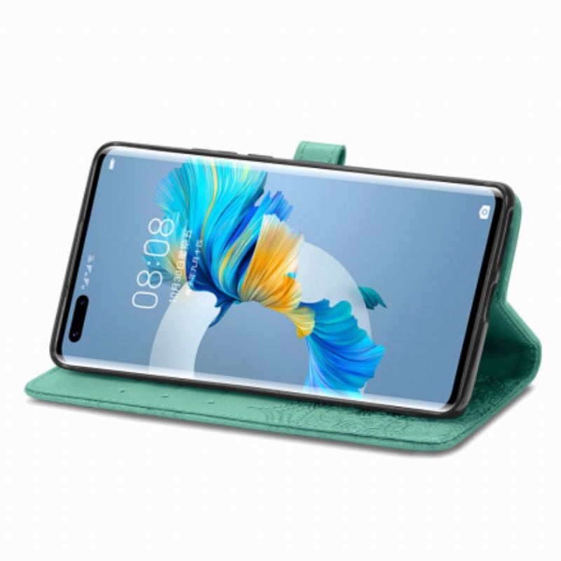 Flip Cover Huawei Mate 40 Pro Mandala Middelalder