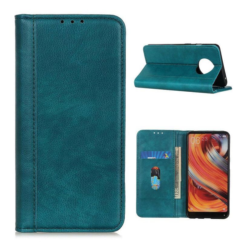 Flip Cover Huawei Mate 40 Pro Premium Split Litchi-læder