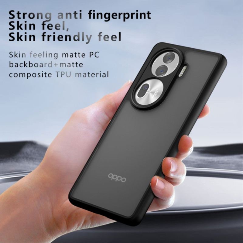 Cover Oppo Reno 11 Pro 5g Telefon Etui Sort Gennemsigtig