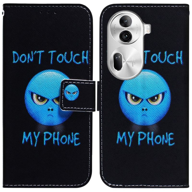 Flip Cover Oppo Reno 11 Pro 5g Telefon Emoji