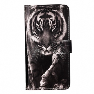 Flip Cover Oppo Reno 11 Pro 5g Tiger I Lanire