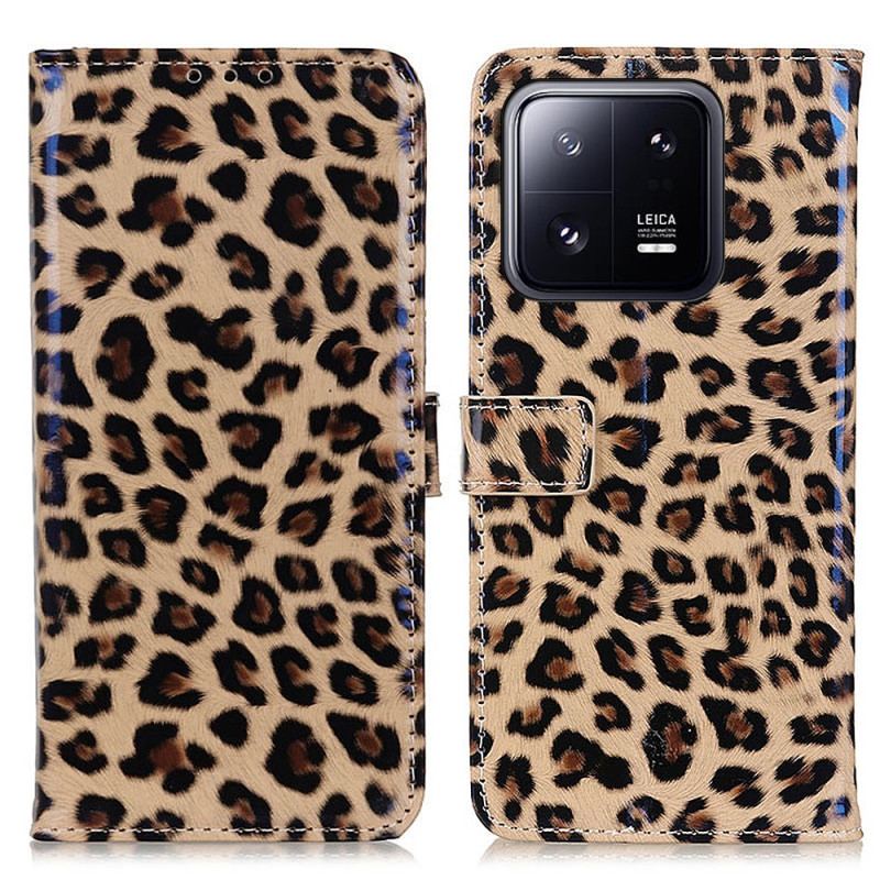 Flip Cover Xiaomi 13 Pro Leopard