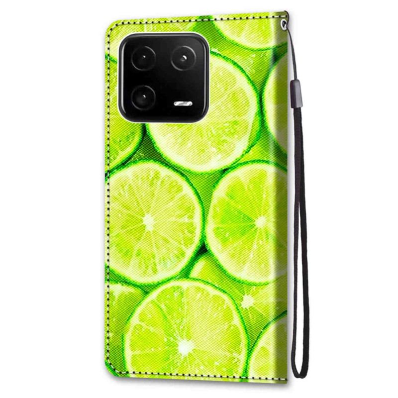 Flip Cover Xiaomi 13 Pro Limefrugter