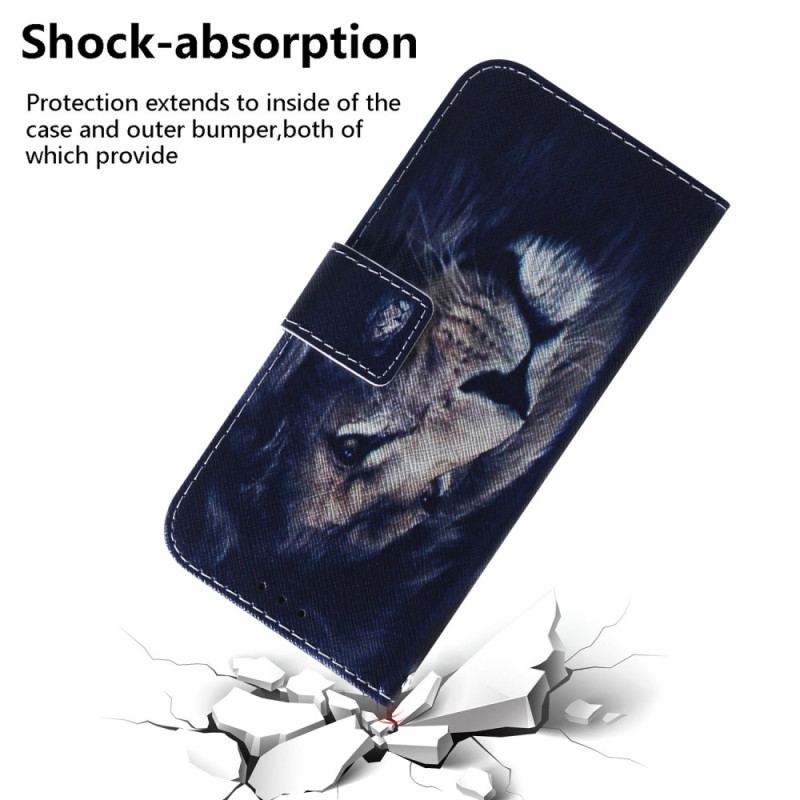 Flip Cover Xiaomi 13 Pro Med Snor Strappy Owls Maleri