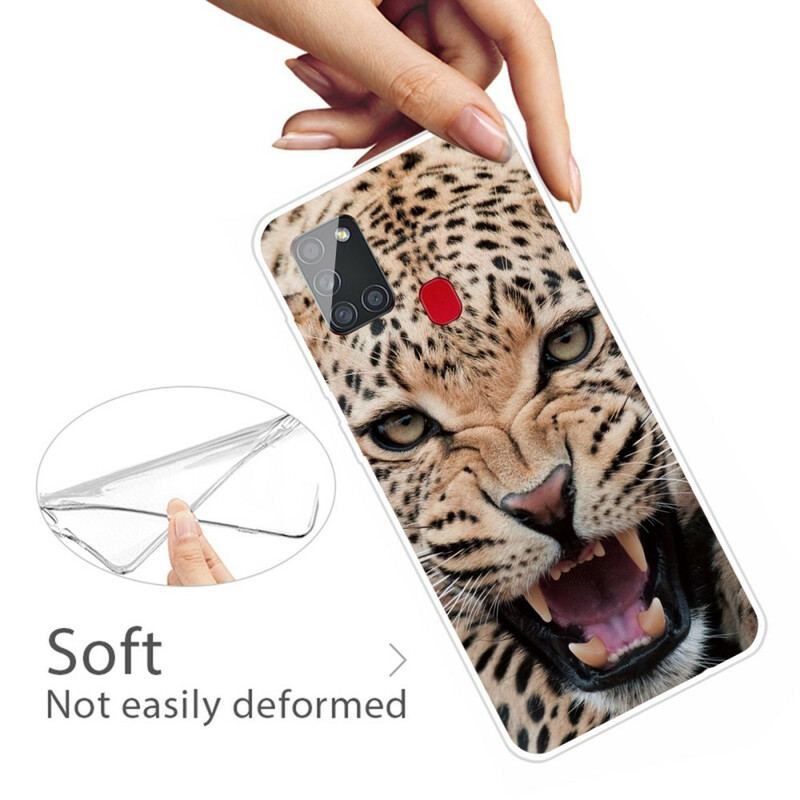 Cover Samsung Galaxy A21s Fantastisk Feline