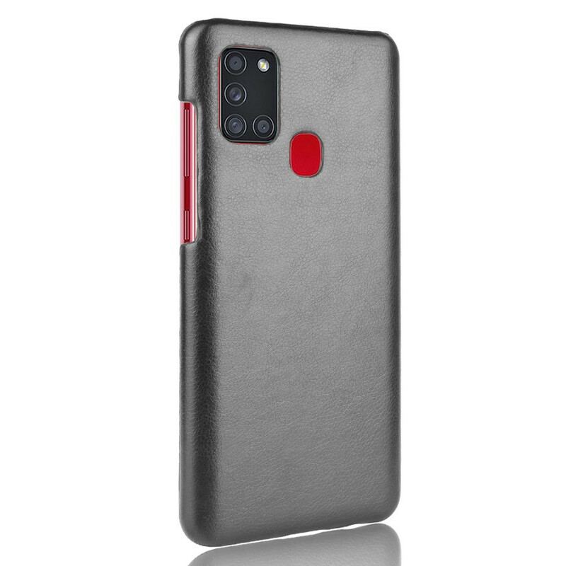 Cover Samsung Galaxy A21s Litchi Performance Lædereffekt