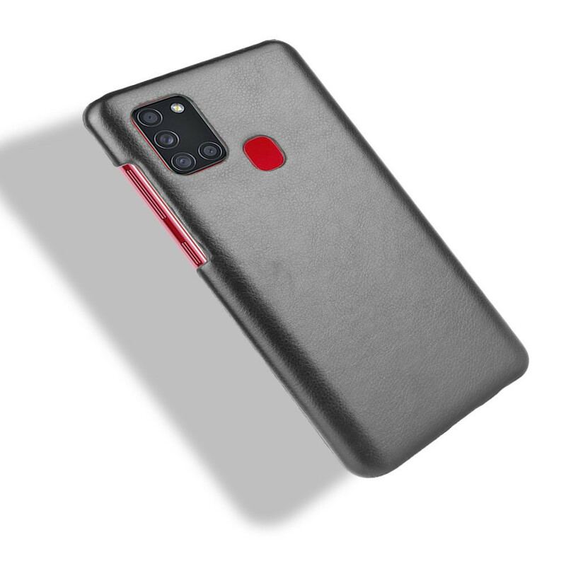 Cover Samsung Galaxy A21s Litchi Performance Lædereffekt