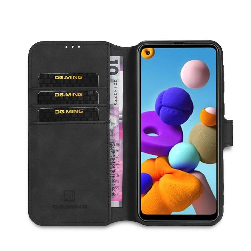 Flip Cover Samsung Galaxy A21s Dg.ming Retro