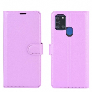 Flip Cover Samsung Galaxy A21s Klassisk