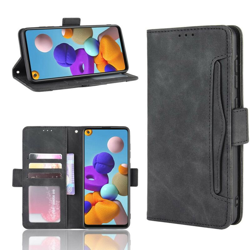 Flip Cover Samsung Galaxy A21s Multi-card Premier Class