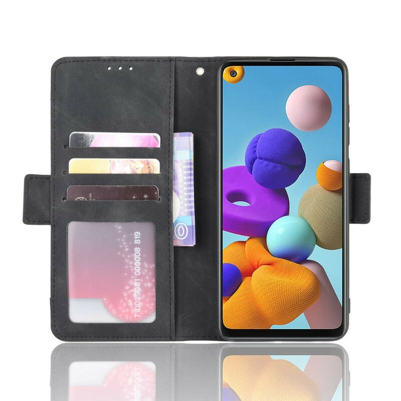 Flip Cover Samsung Galaxy A21s Multi-card Premier Class