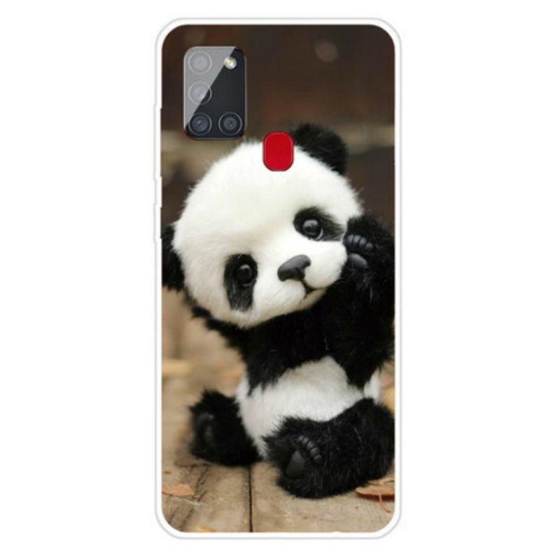 Mobilcover Samsung Galaxy A21s Fleksibel Panda