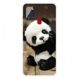 Mobilcover Samsung Galaxy A21s Fleksibel Panda