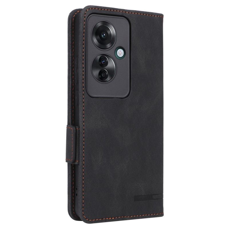 Flip Cover Oppo Reno 11f 5g Retro Design