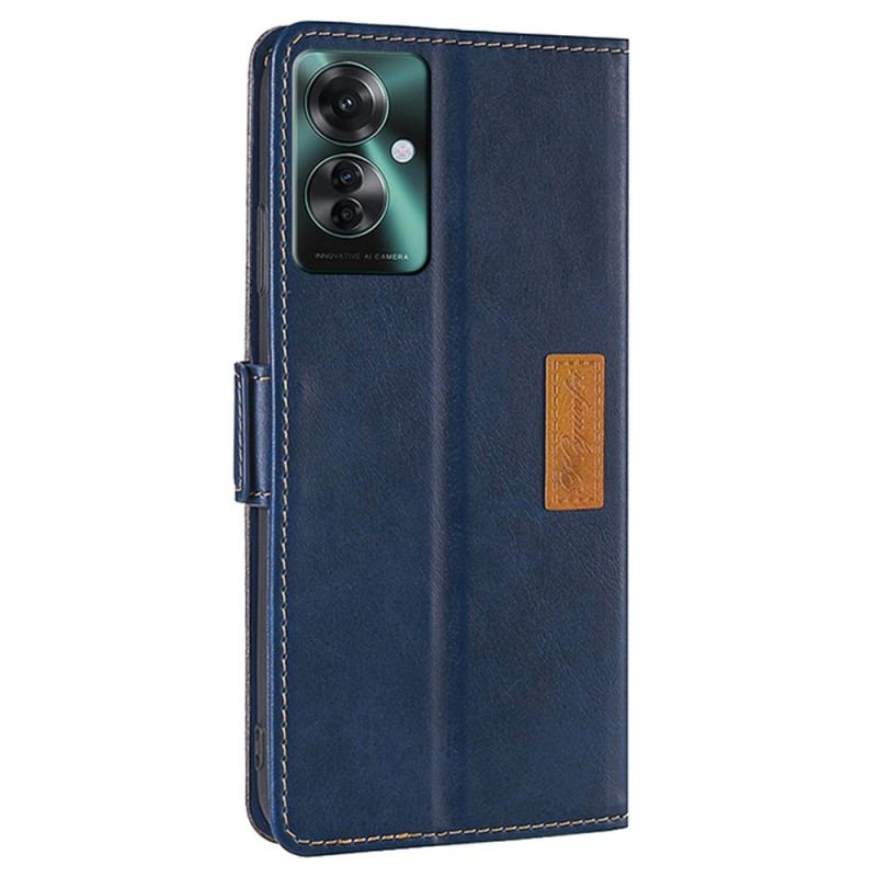 Flip Cover Oppo Reno 11f 5g Tofarvet Design