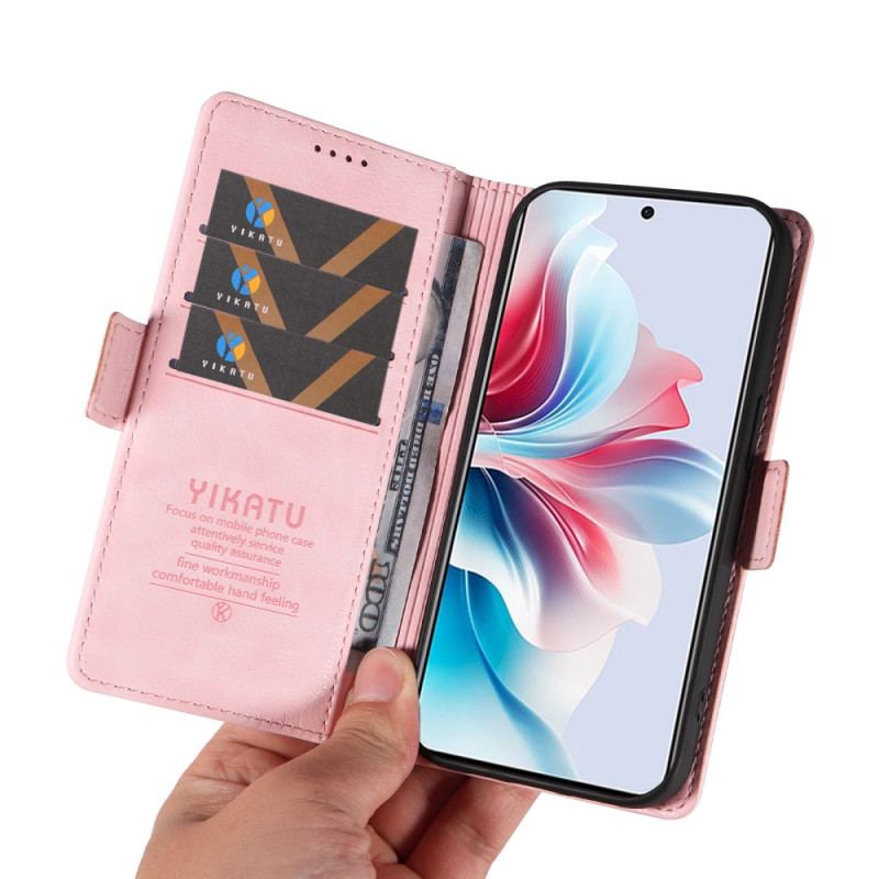 Læder Cover Oppo Reno 11f 5g Telefon Etui Yikatu