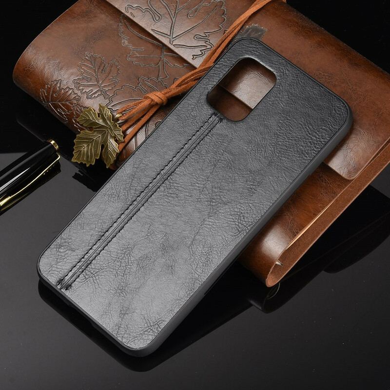 Cover Xiaomi Mi 10 Lite Couture Lædereffekt