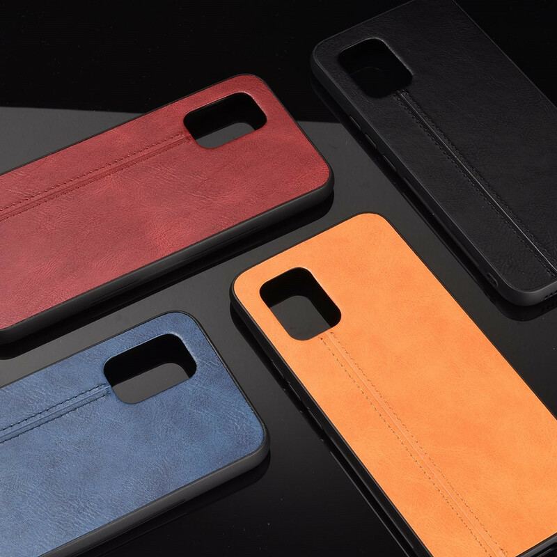 Cover Xiaomi Mi 10 Lite Couture Lædereffekt