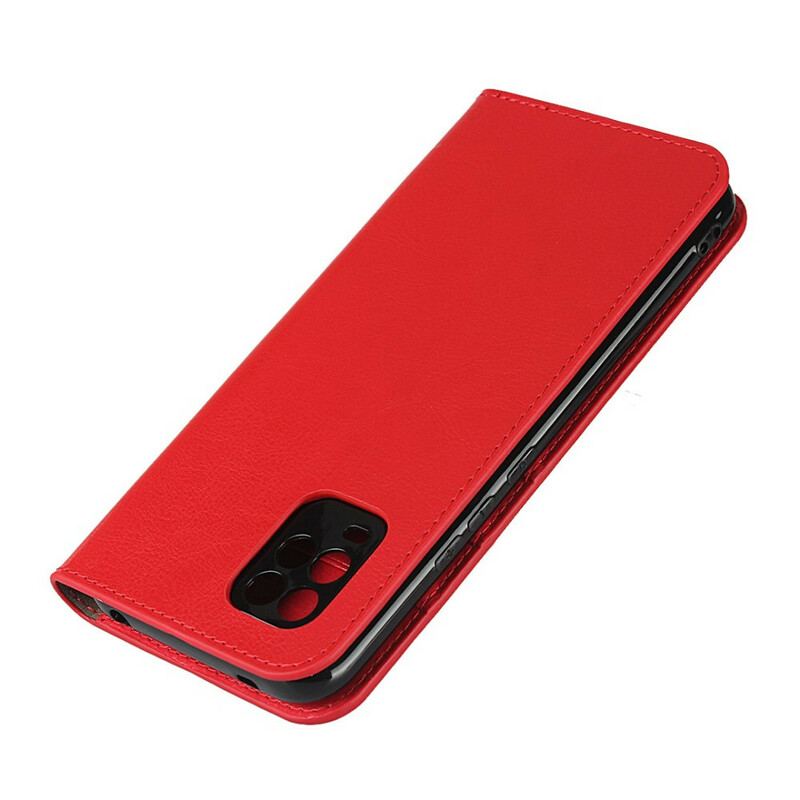 Cover Xiaomi Mi 10 Lite Flip Cover Ægte Læder