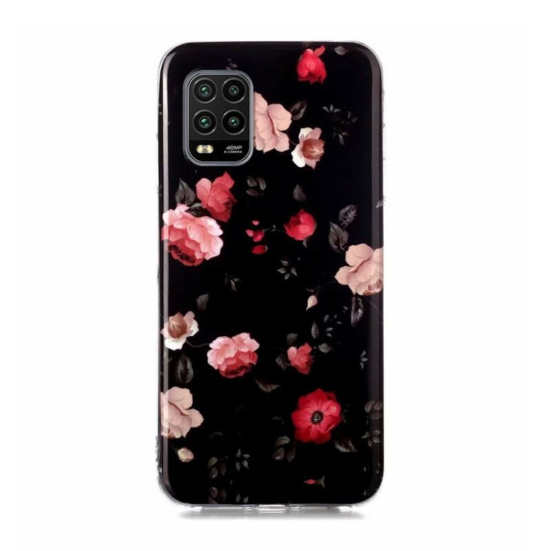 Cover Xiaomi Mi 10 Lite Fluorescerende Blomster