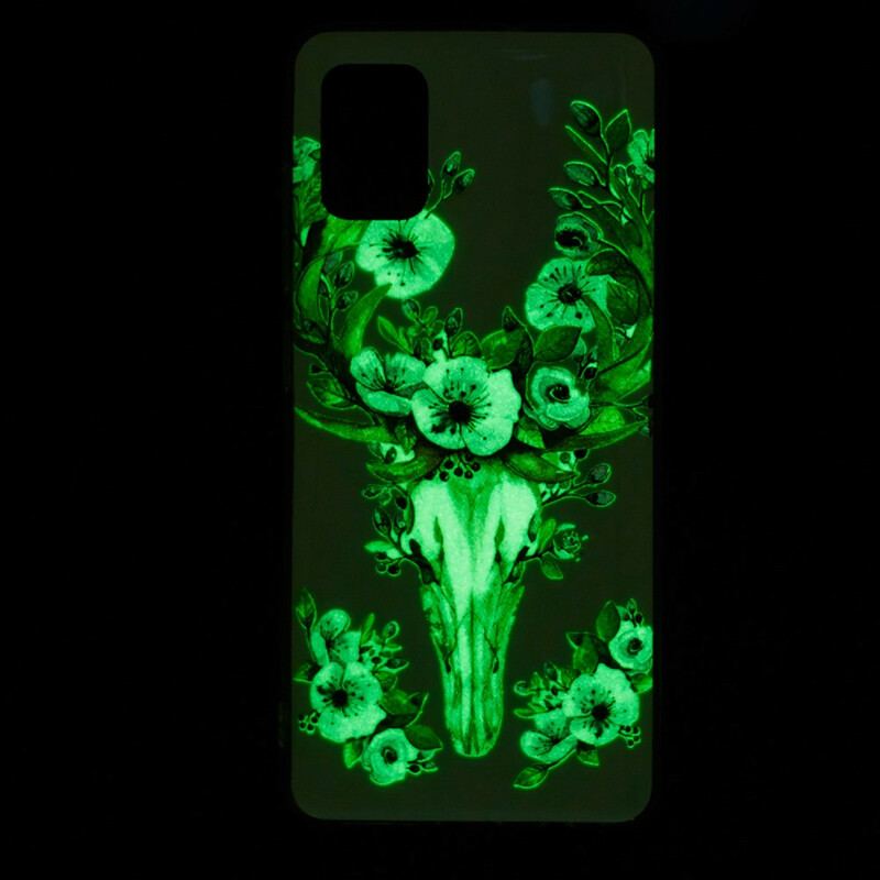 Cover Xiaomi Mi 10 Lite Fluorescerende Blomsterelg