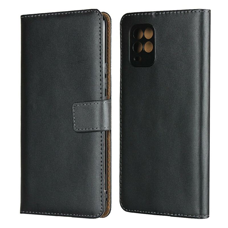 Flip Cover Xiaomi Mi 10 Lite Elegance Ægte Læder