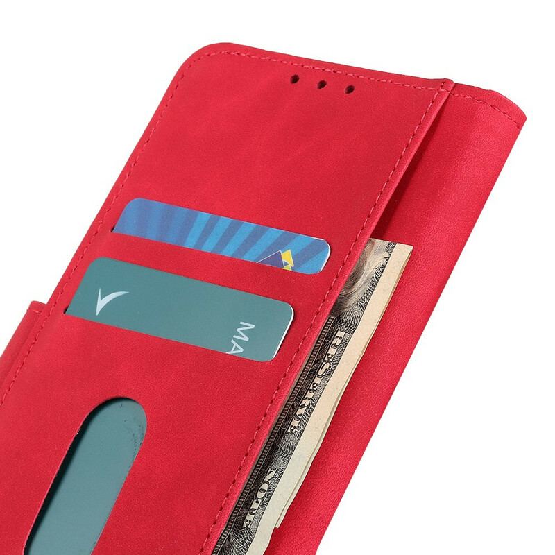 Flip Cover Xiaomi Mi 10 Lite Mat Vintage Lædereffekt Khazneh