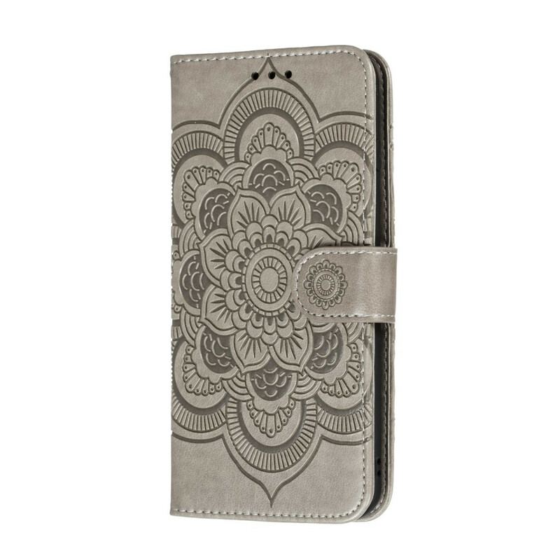 Læder Cover Xiaomi Mi 10 Lite Fuld Mandala