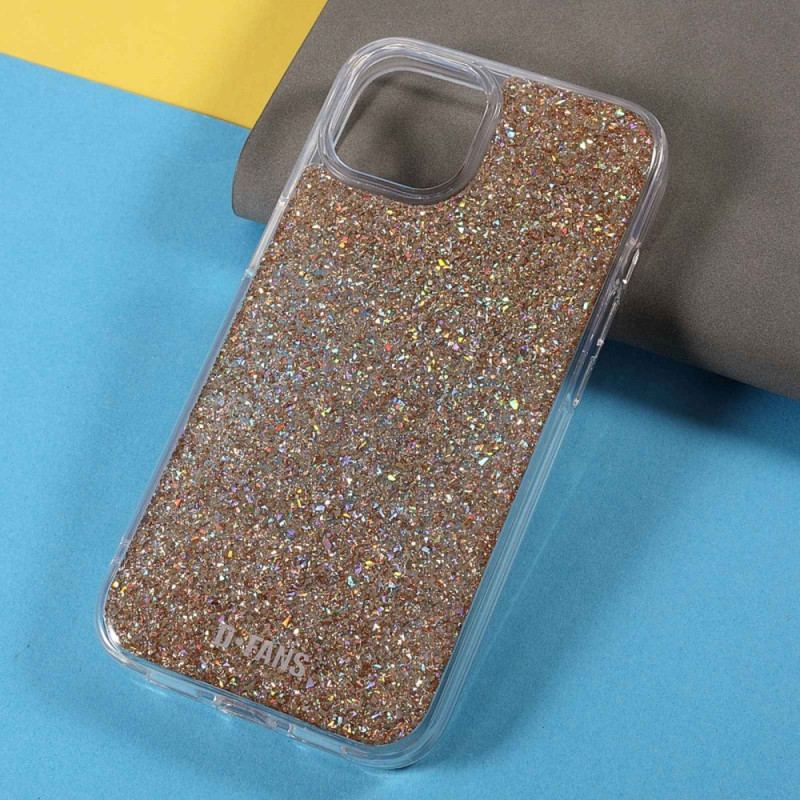 Cover iPhone 14 Plus Elegante Pailletter